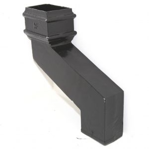 Cast Iron Rectangular Pipe 100x75mm Plain Side Offset 150mm Proj XRS4343