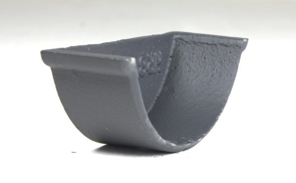 CAST IRON HALF ROUND BEADED GUTTER STOP END