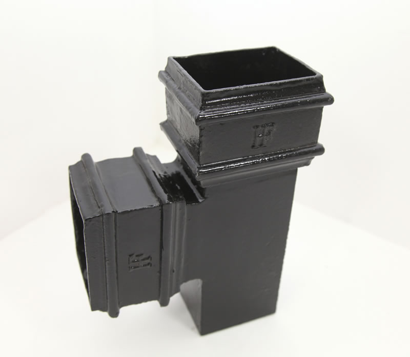 Cast Iron Rectangular Pipe Branch