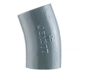 Halifax Cast Iron Drain System BSEN877:1999-22deg Long Radius Bend [HD]