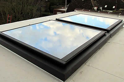 Glazed Flat Rooflight