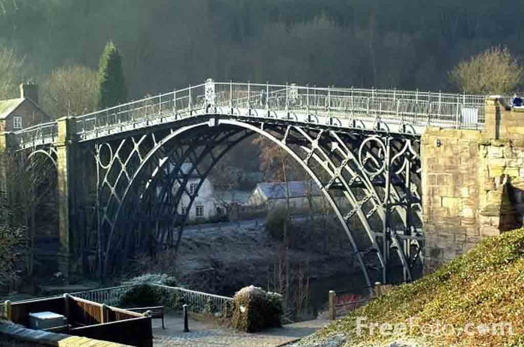 Iron Bridge Shropshire - history of cast iron