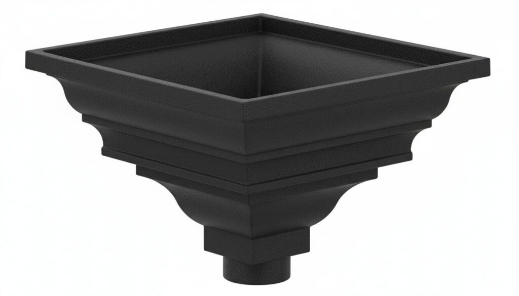 Stratham Cast Iron Corner Hopper Head No.513_Image