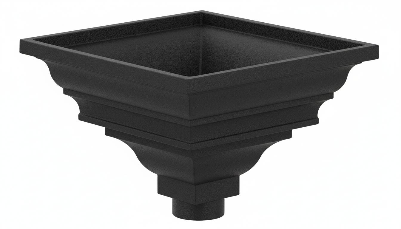 Stratham Cast Iron Corner Hopper Head No.513_Image