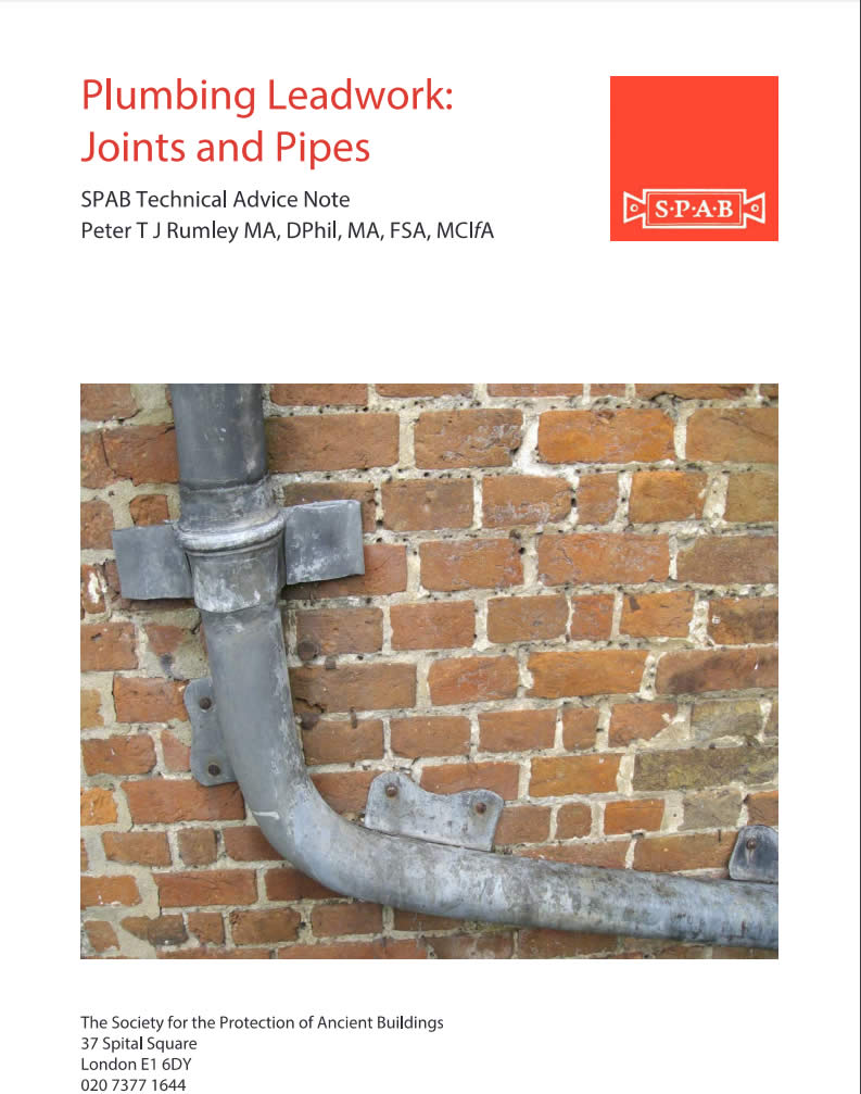 Plumbing Lead Work Joints