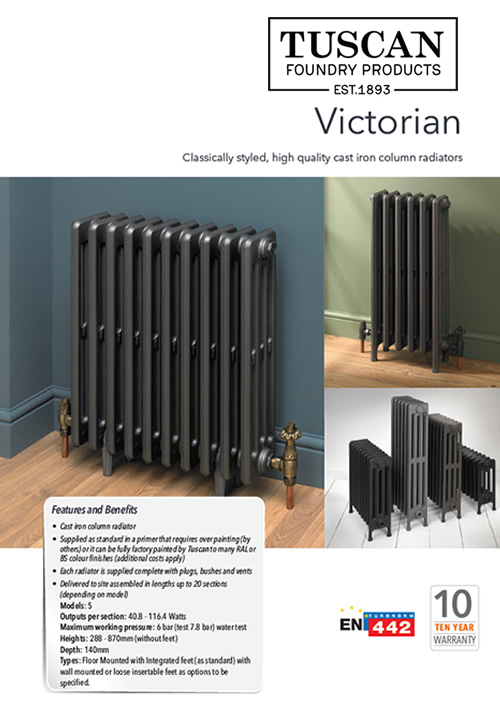 Victorian Cast Iron Radiator Brochure 2020