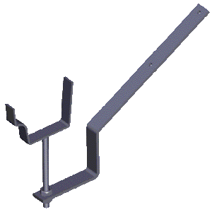 Top rafter rise and fall bracket for G46 cast iron guttering