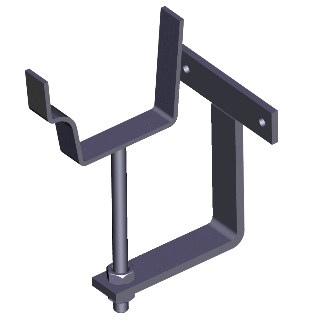 Adjustable Side Rafter Gutter Brackets Notts Og Rise And Fall