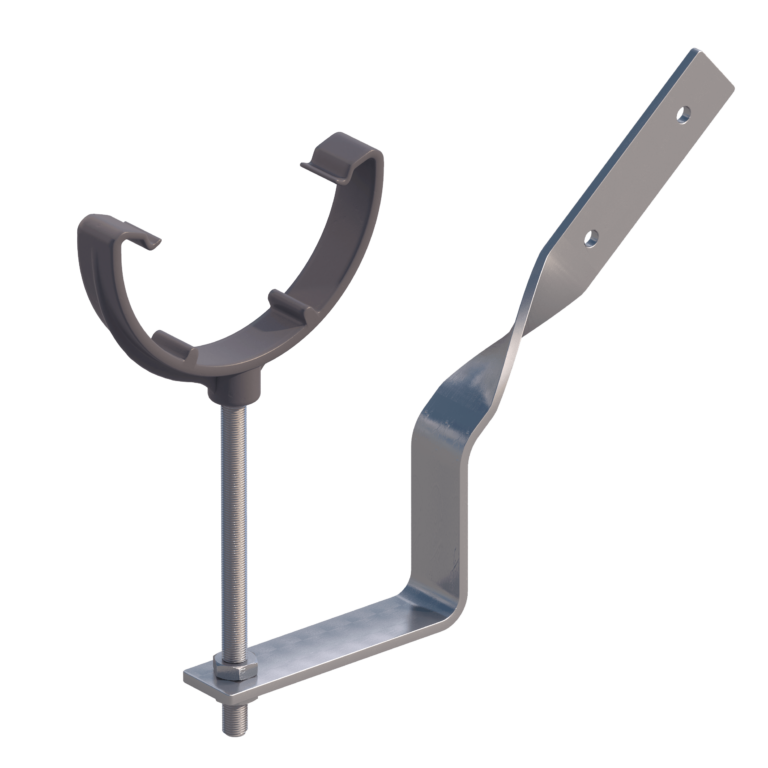 Polypipe RR111 half round 112mm side rafter rise fall gutter bracket