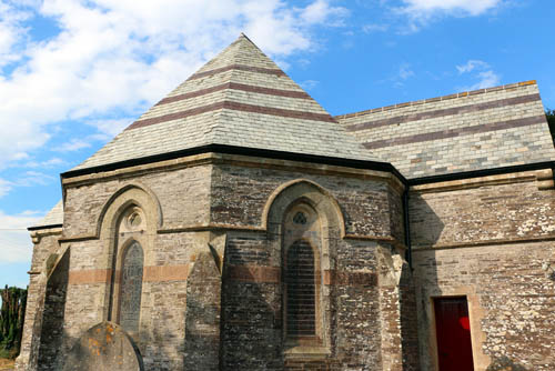 South Petherwin church - Cast Iron Gutter Replacement