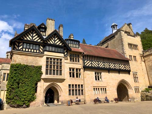 Cragside house in Northumberland - Cast Iron Guttering