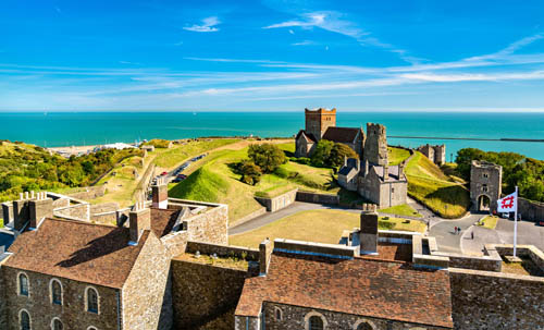 Dover Castle - Drainage - Gutters and Pipes