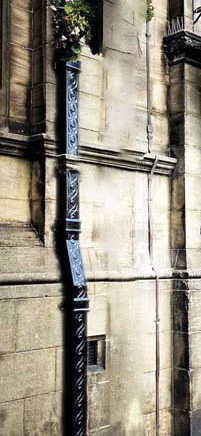 Cast Iron Rectangular Downpipe _ Bespoke