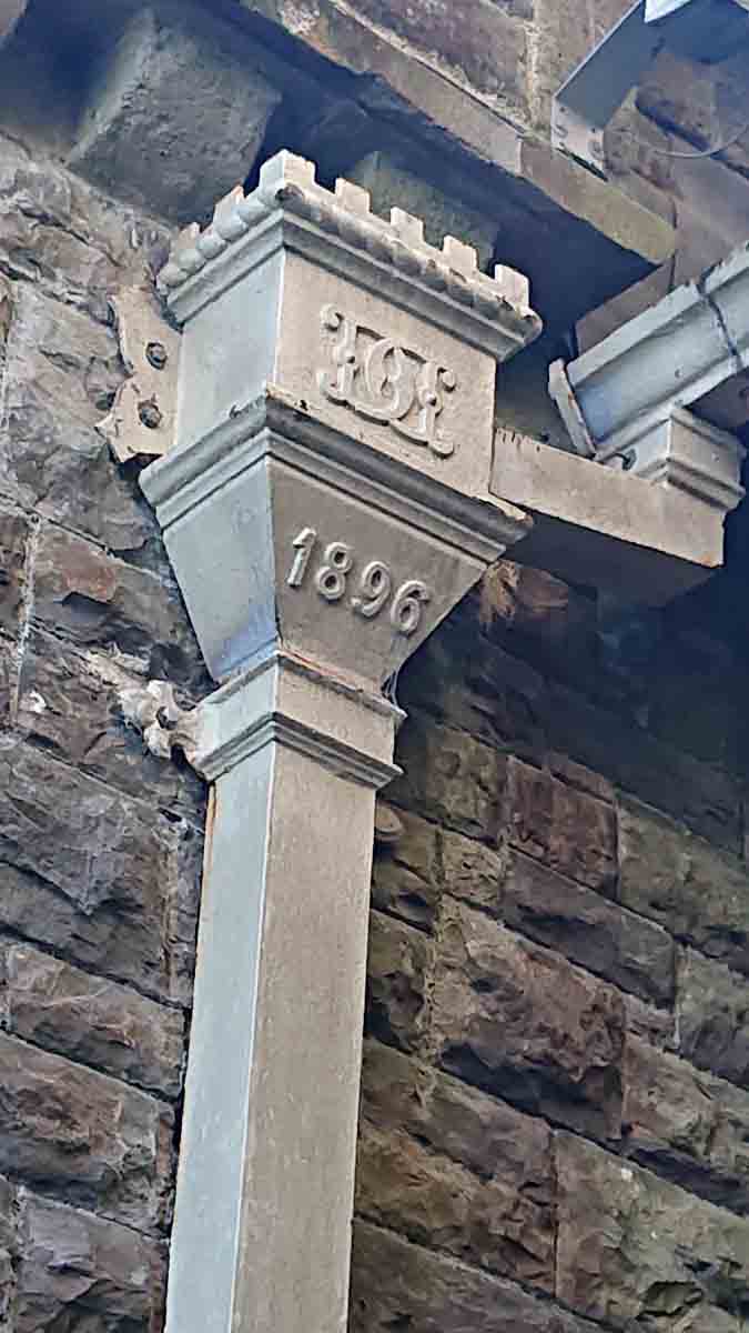 cast iron ornametal leader heads_U.S._building preservation