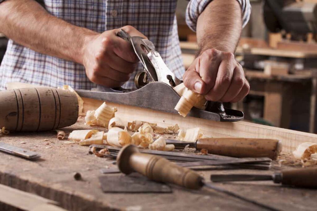 Craftsmen_Carpenter-at-work_listed-building-repairs_Arts and Crafts