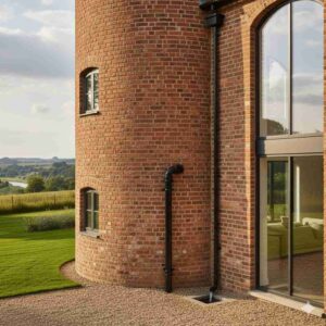 Cast-iron-guttering-on-listed-barn-conversion_Warwickshire