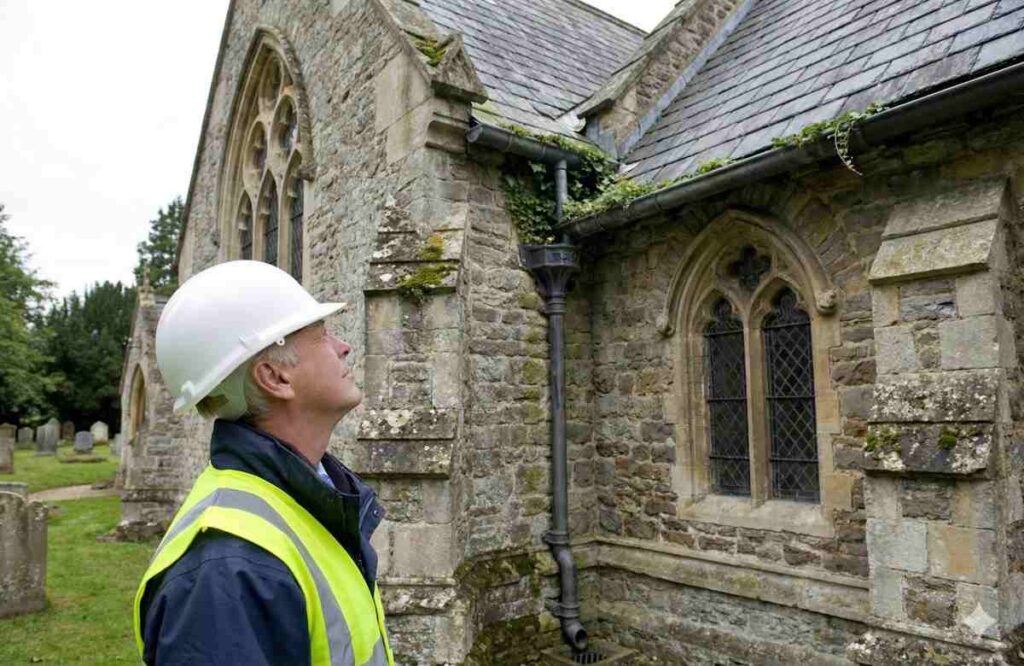 Church-Gutter-Surveys_Church-Rainwater-System-Inspections
