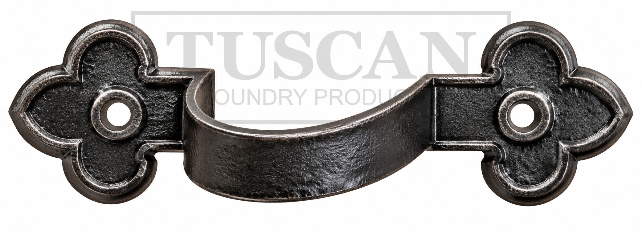 Cast iron ornamental earband, Type D, for fixing round downpipes