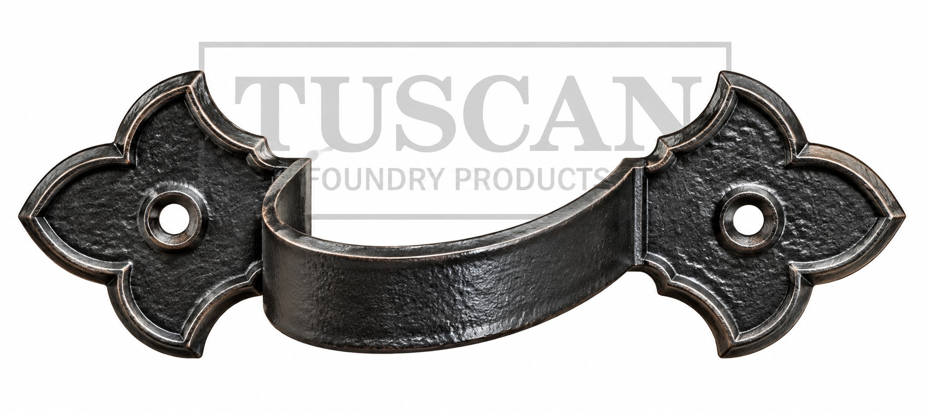 Cast iron ornamental earband, Type F, for fixing round downpipes