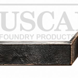 Cast iron ornamental earband type A for square rainwater downpipes, Tuscan Foundry Products