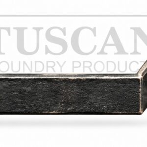 Cast iron ornamental earband type G for square rainwater downpipes, Tuscan Foundry Products