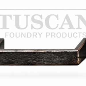 Cast iron ornamental earband type J for square rainwater downpipes, Tuscan Foundry Products