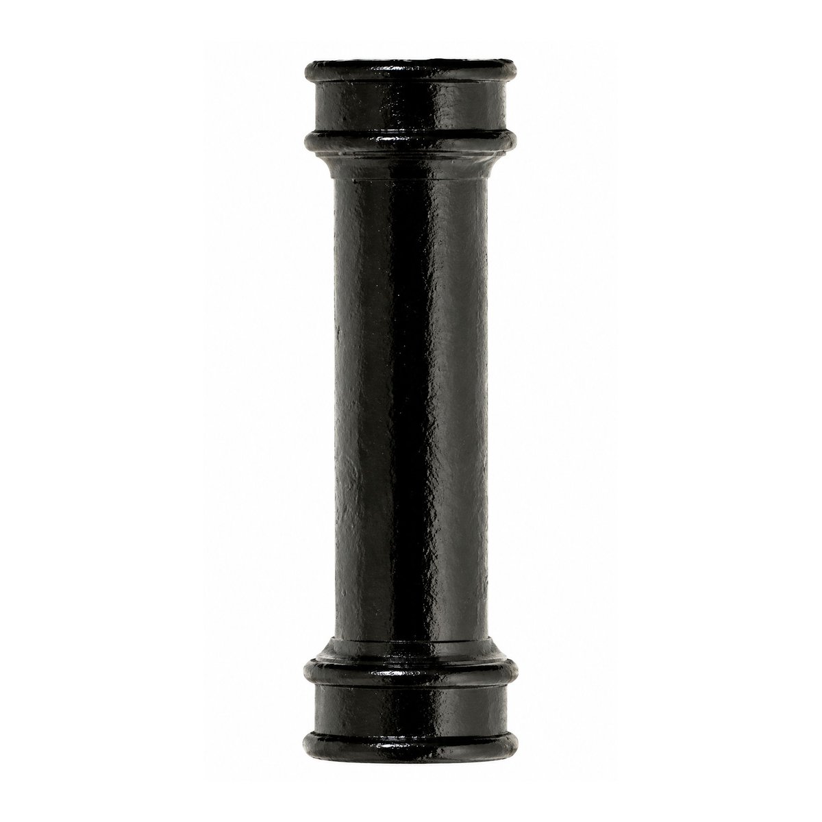 LCC cast iron soil pipe, plain, double socket, 1829mm