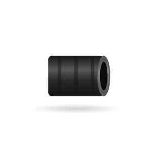 Illustration of a push fit coupling for cast iron soil and drain pipe