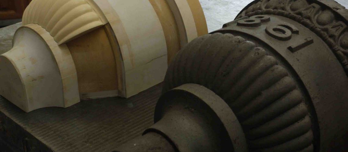 Casting Patterns for Church Bespoke Cast Iron Rainwater Hopper Head