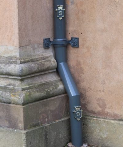 Bespoke_purpose made_cast iron_rhones and pipes_Scotland