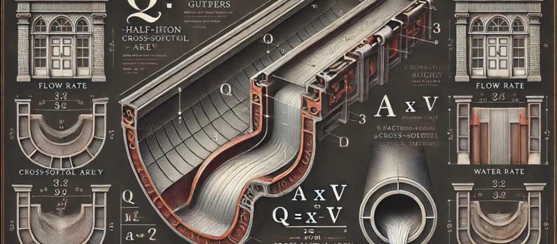 Calculating-flow-rates_gutter-sizes_run-off_for-cast-iron-guttering