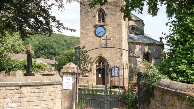 Derbyshire_Stoney Middleton Church_Cast Iron Guttering and Pipes _National Parks_Peak District Derbyshire_Stoney-Middleton-Church_Cast-Iron-Guttering-and-Pipes-_National-Parks_Peak-District