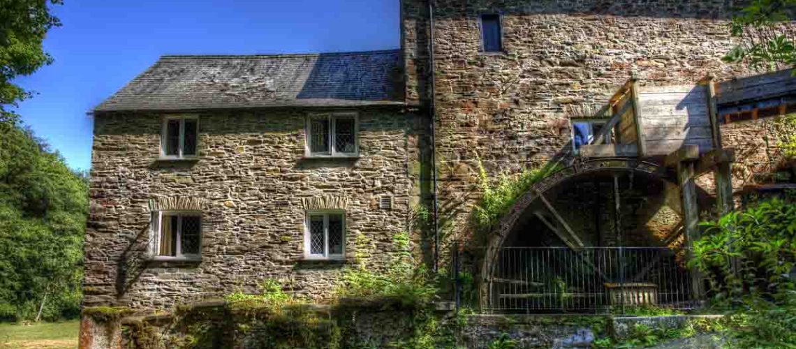 Historic-Cornish-watermill_repair-of-cast-iron-guttering_watermill-Cornwall