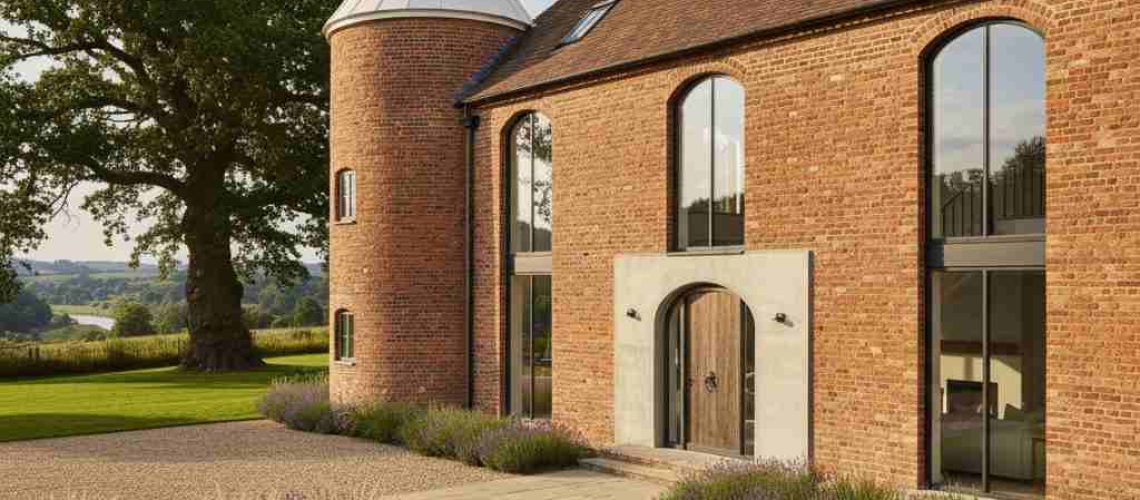 Hop-Barn_Residential-Conversion_Cast-Iron-Guttering_Warwickshire